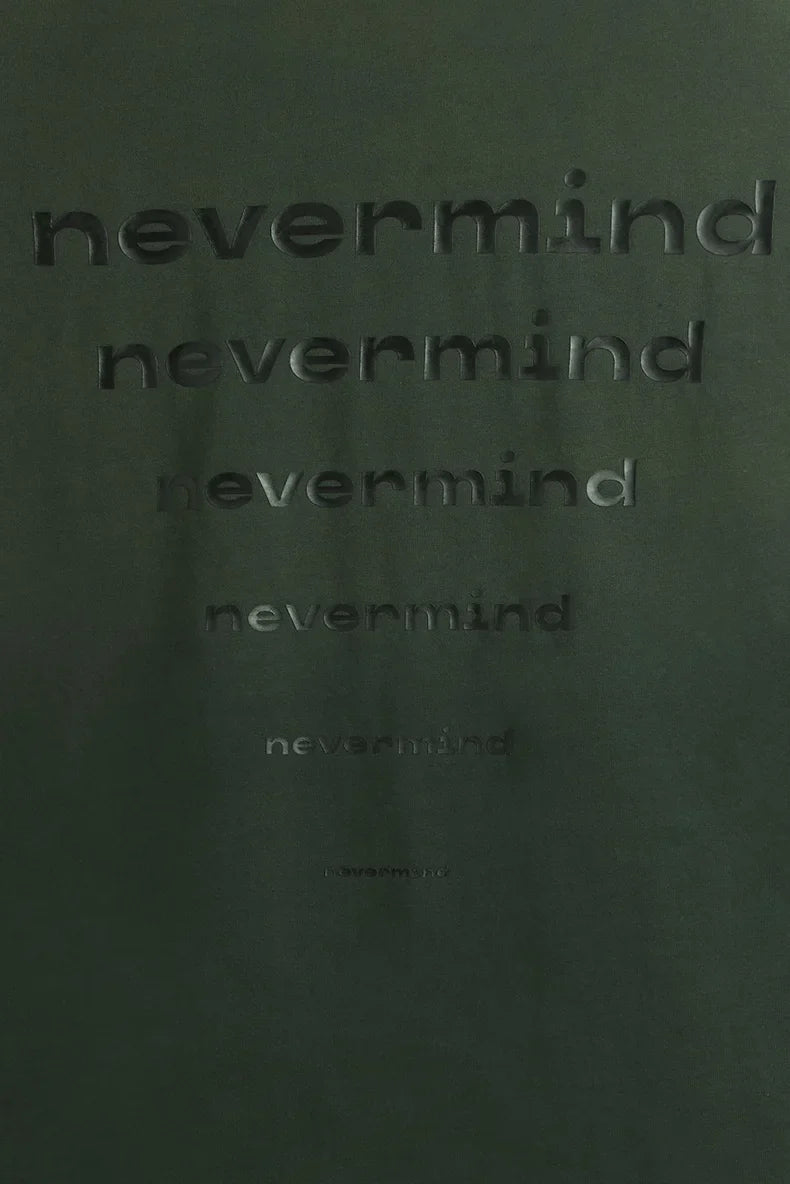 Oversized nevermind T-Shirt