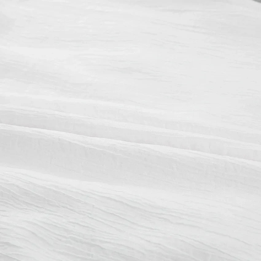 Summer Lace Up White Dress