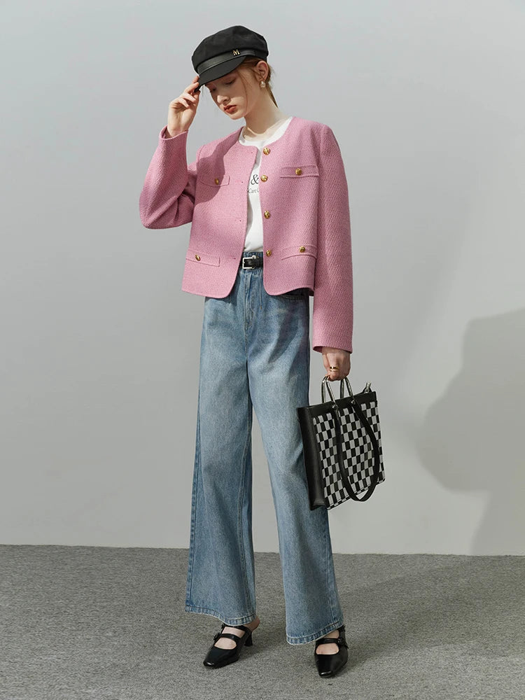 Luxury blazer and skirt set