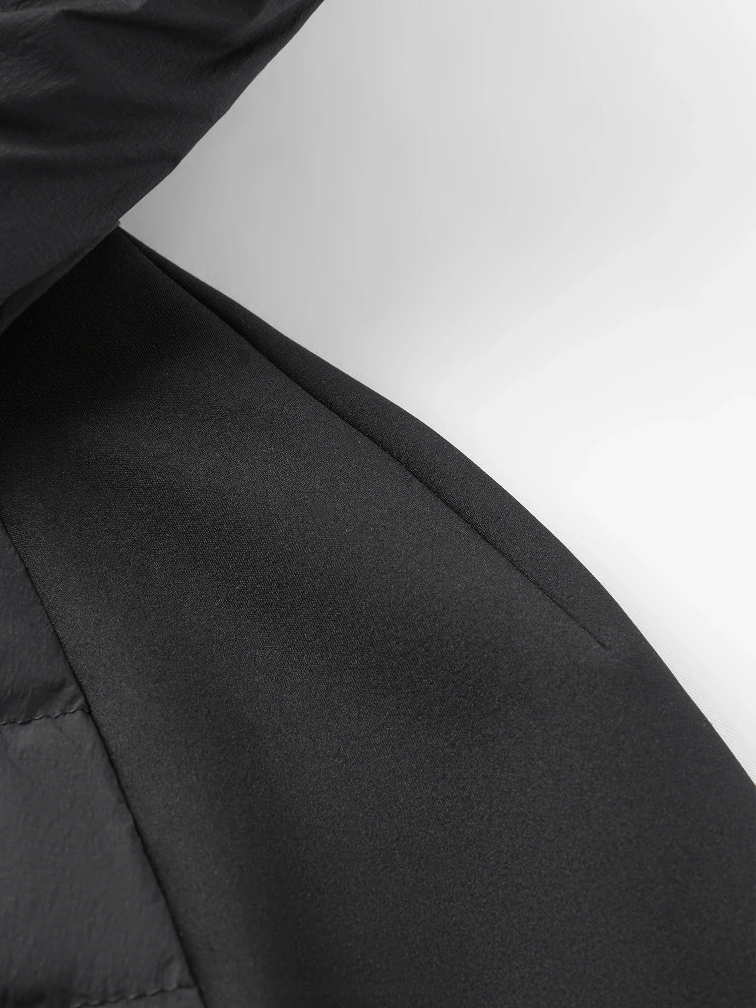 Lightweight Hooded Black Jacket