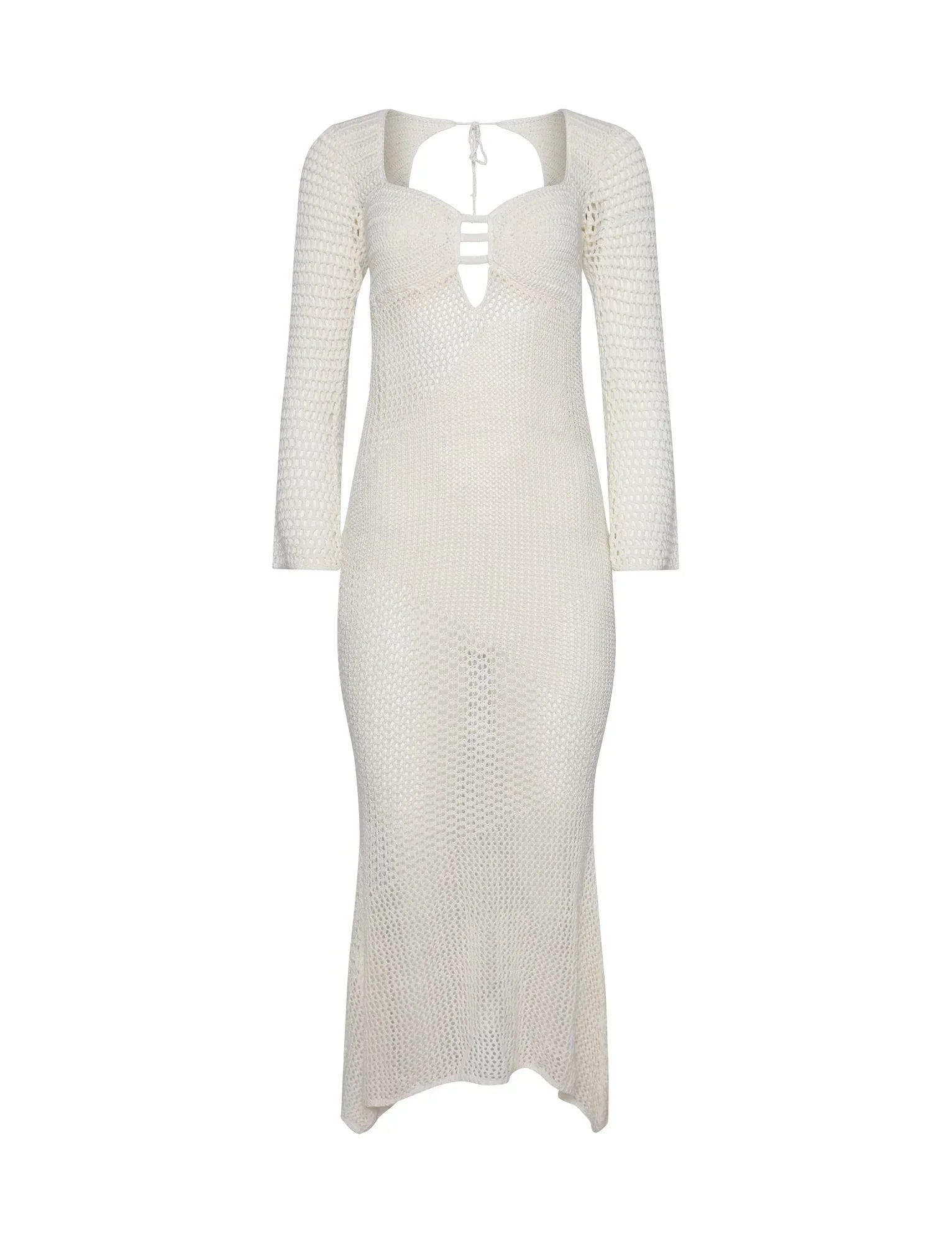 Luxury knitted maxi dress