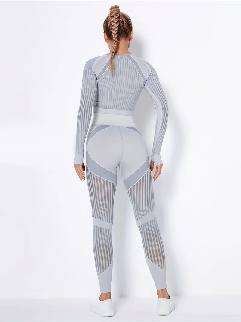 Seamless Knitted Absorbent Yoga Wearsuit