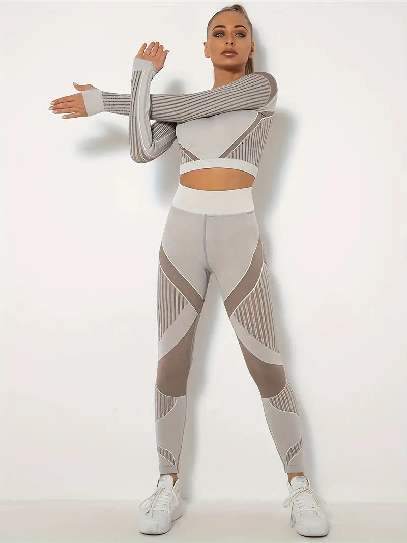 Seamless Knitted Absorbent Yoga Wearsuit