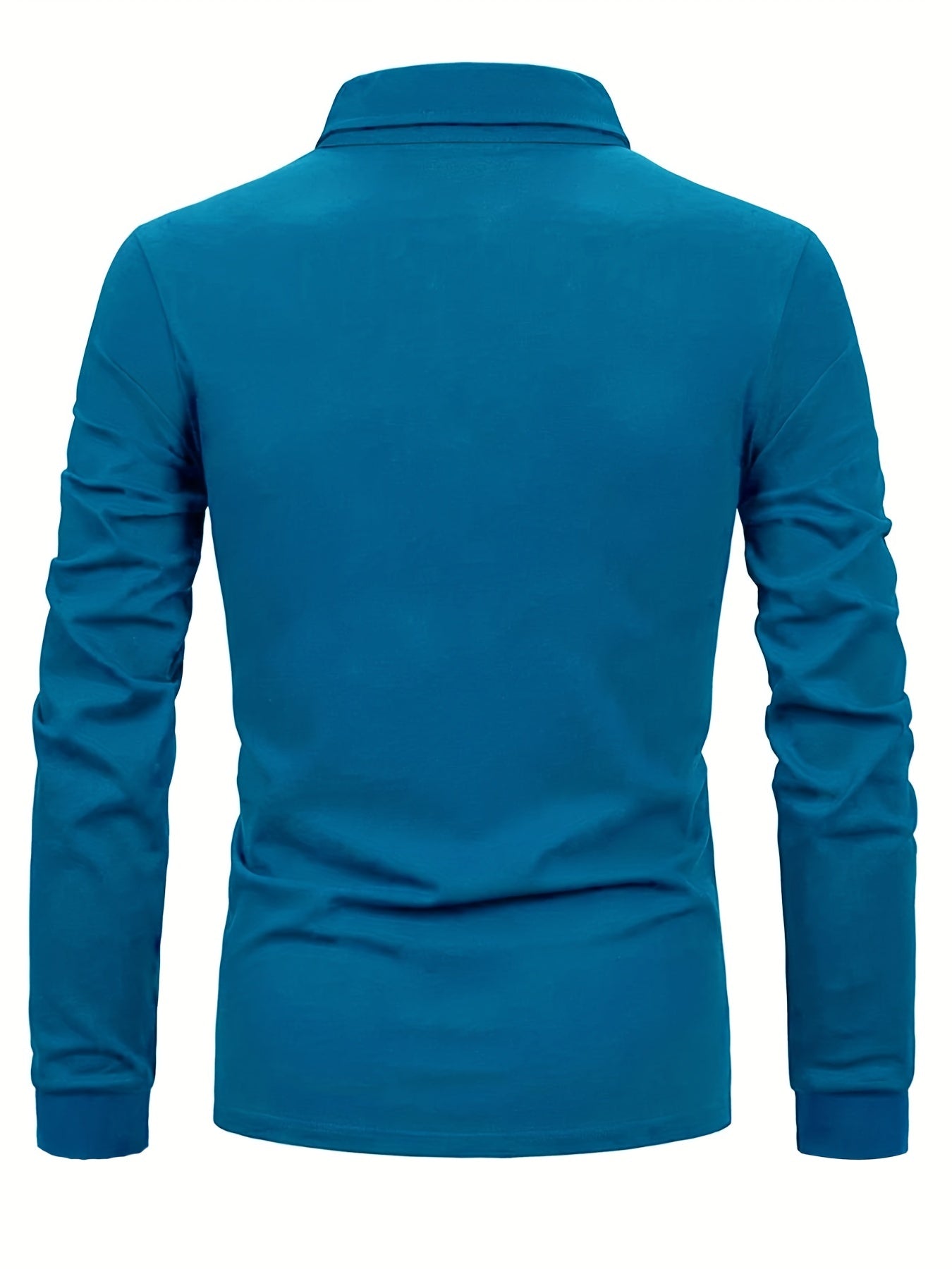 Checked patchwork shirt with lapels and long sleeves made of casual cotton with a light stretch