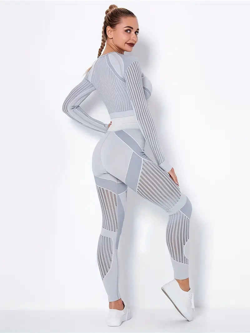 Seamless Knitted Absorbent Yoga Wearsuit