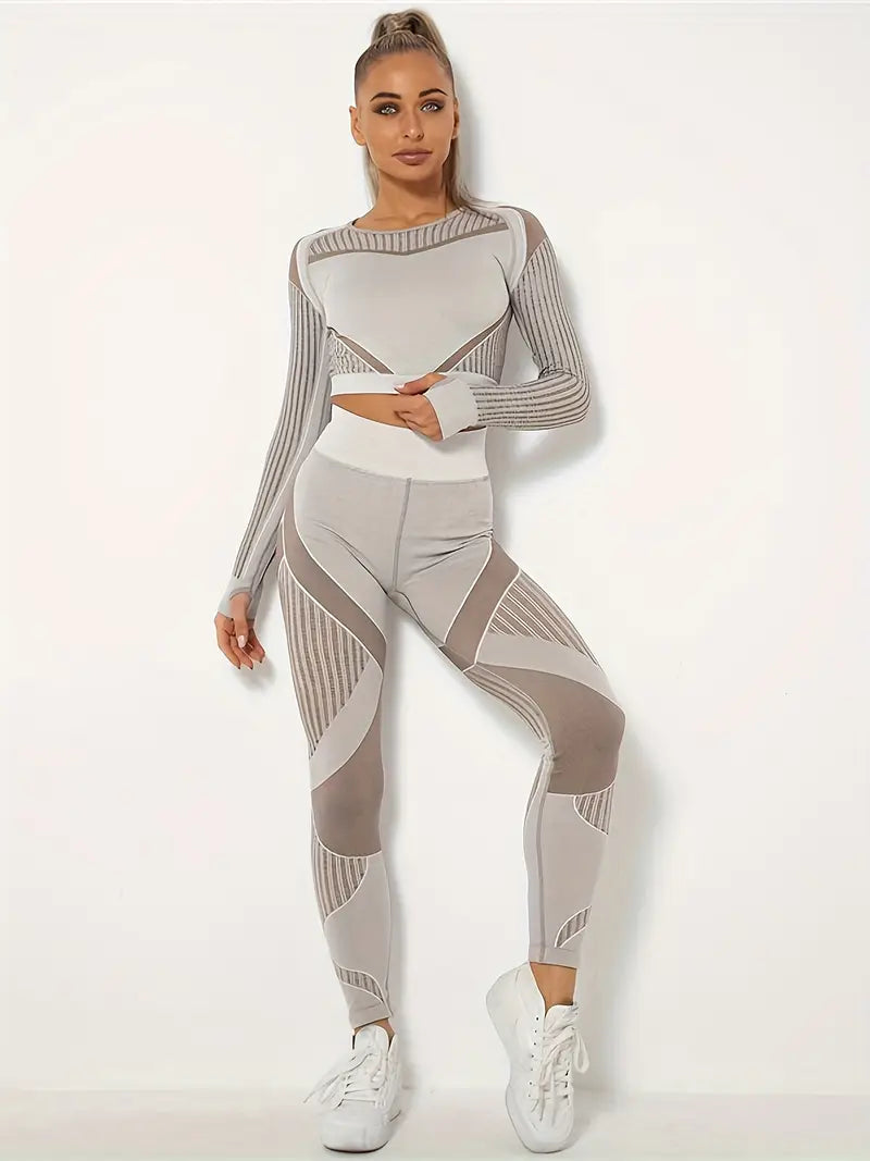 Seamless Knitted Absorbent Yoga Wearsuit
