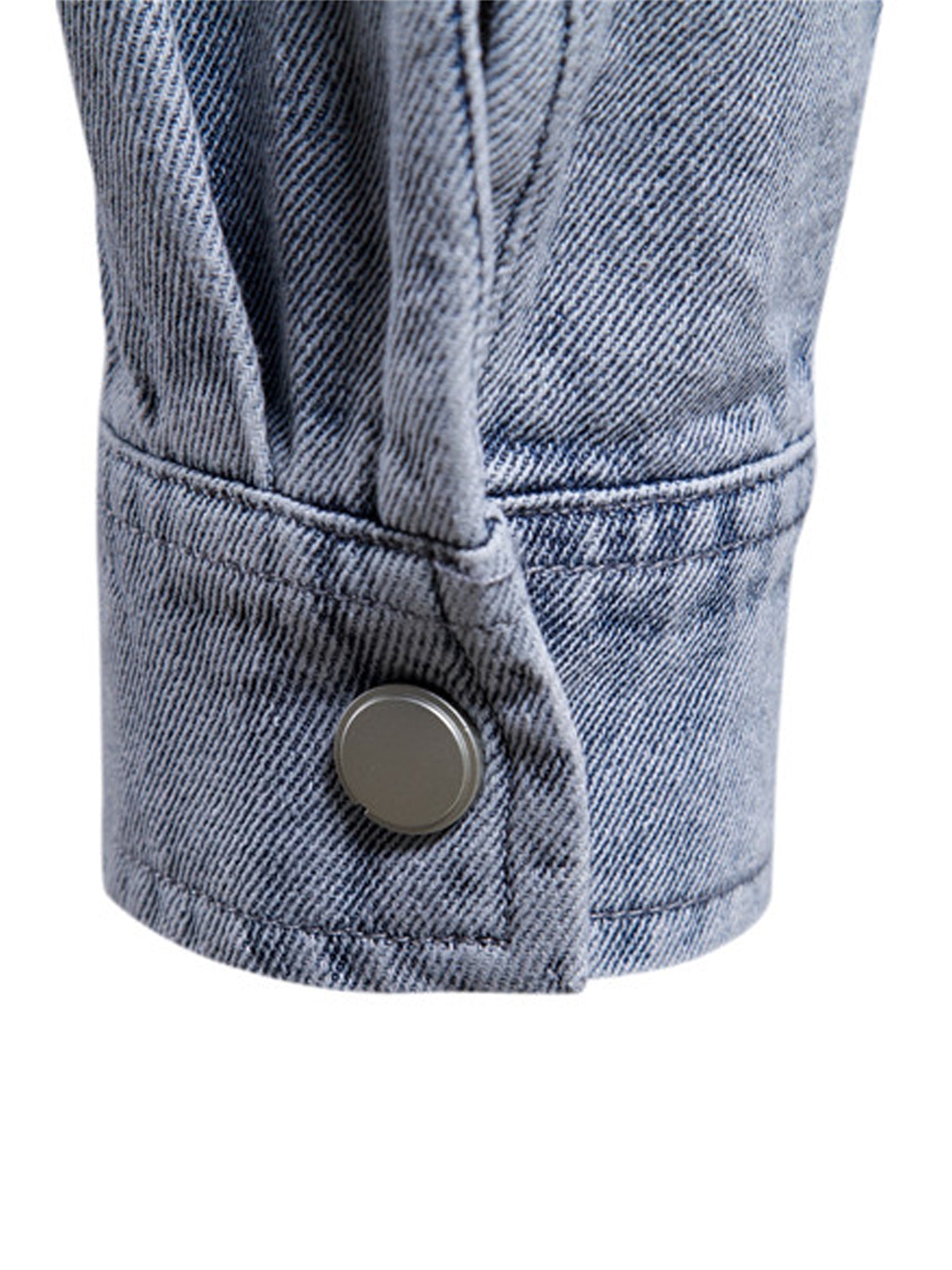 Long sleeve denim shirt for men