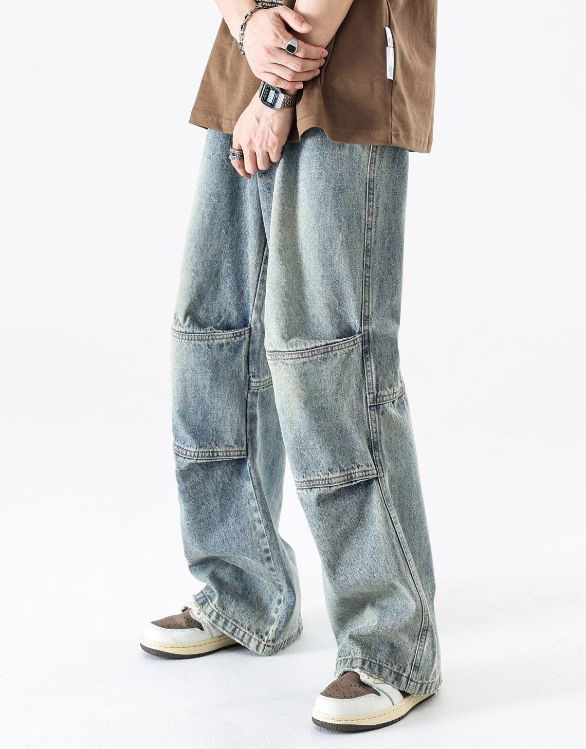 Oversized jeans for men