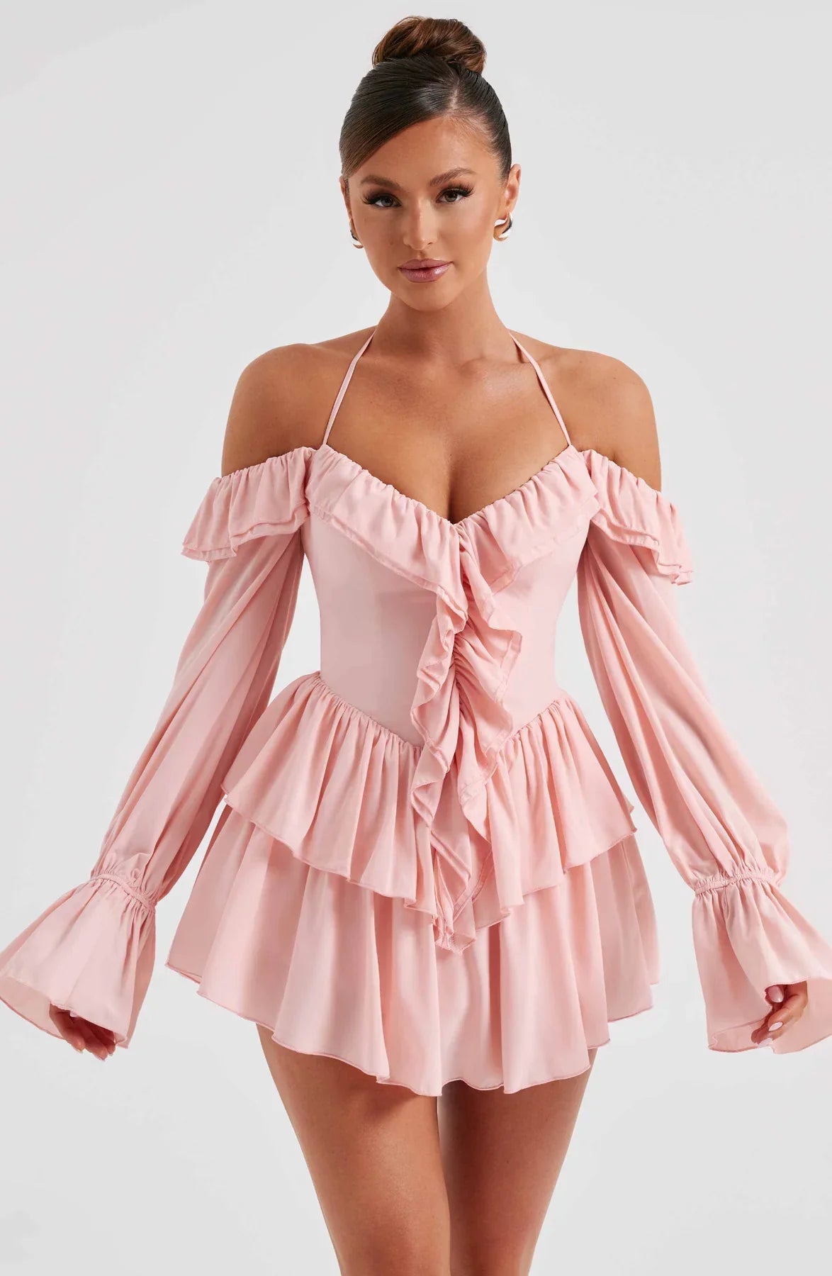 Ruffled Mini dress