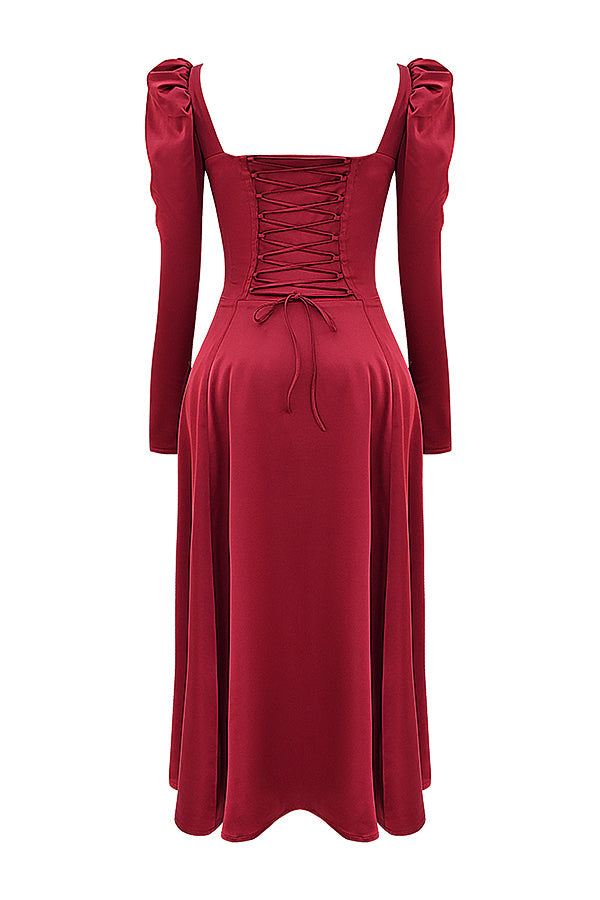 Ruby corset Midi dress