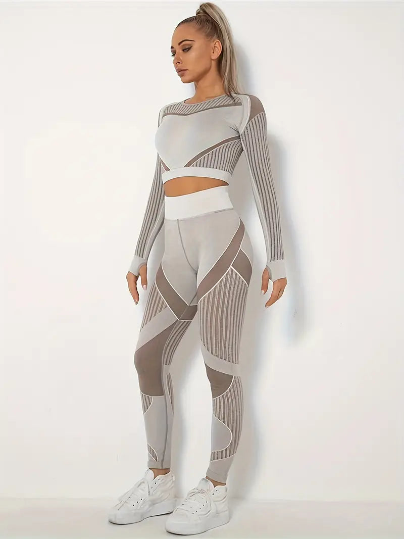 Seamless Knitted Absorbent Yoga Wearsuit