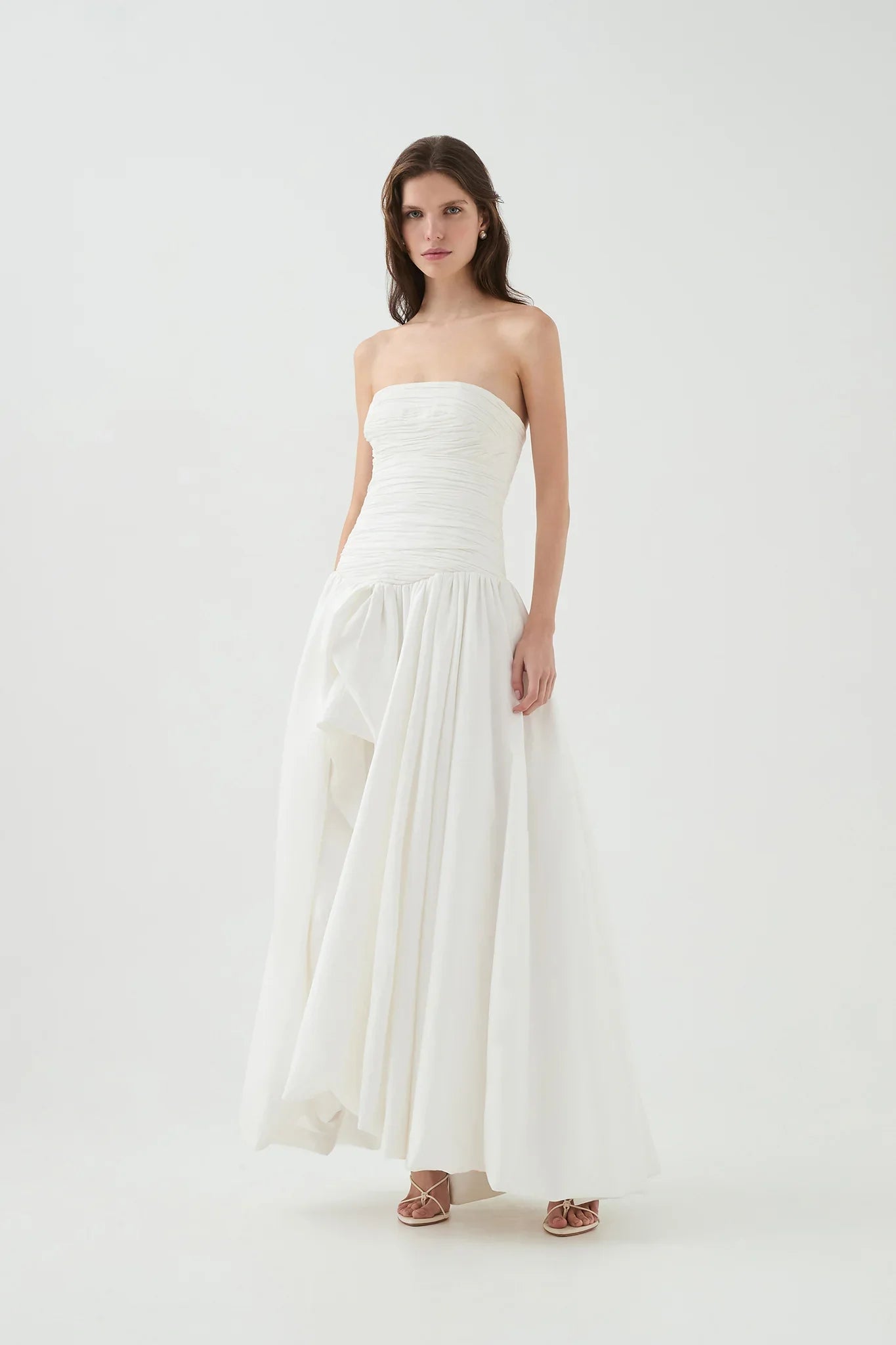 Bubble Hem Maxi Dress