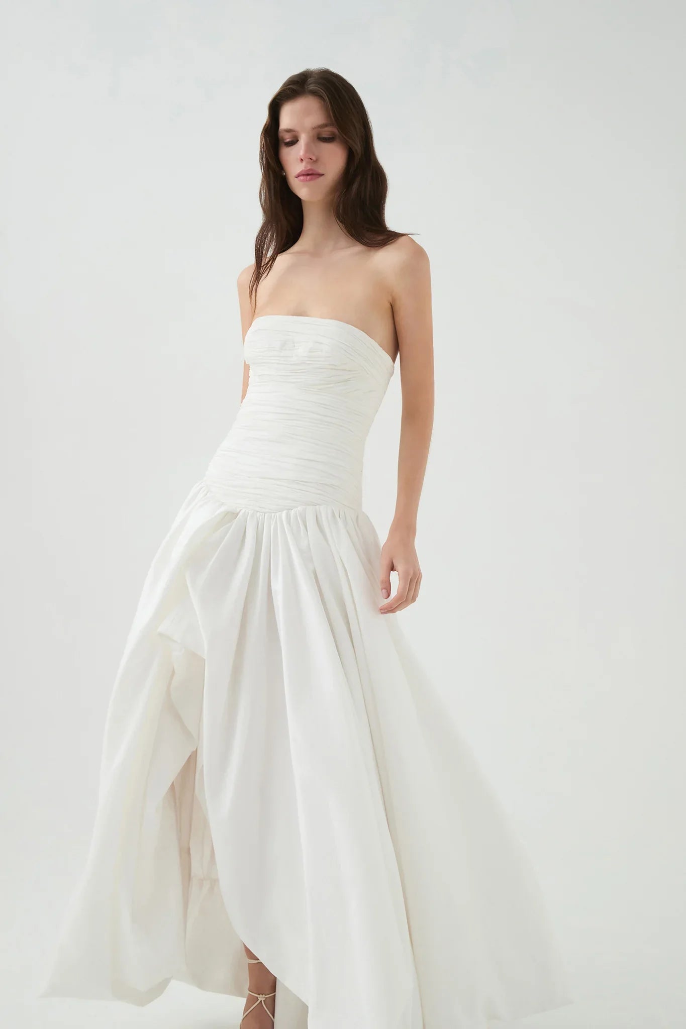 Bubble Hem Maxi Dress