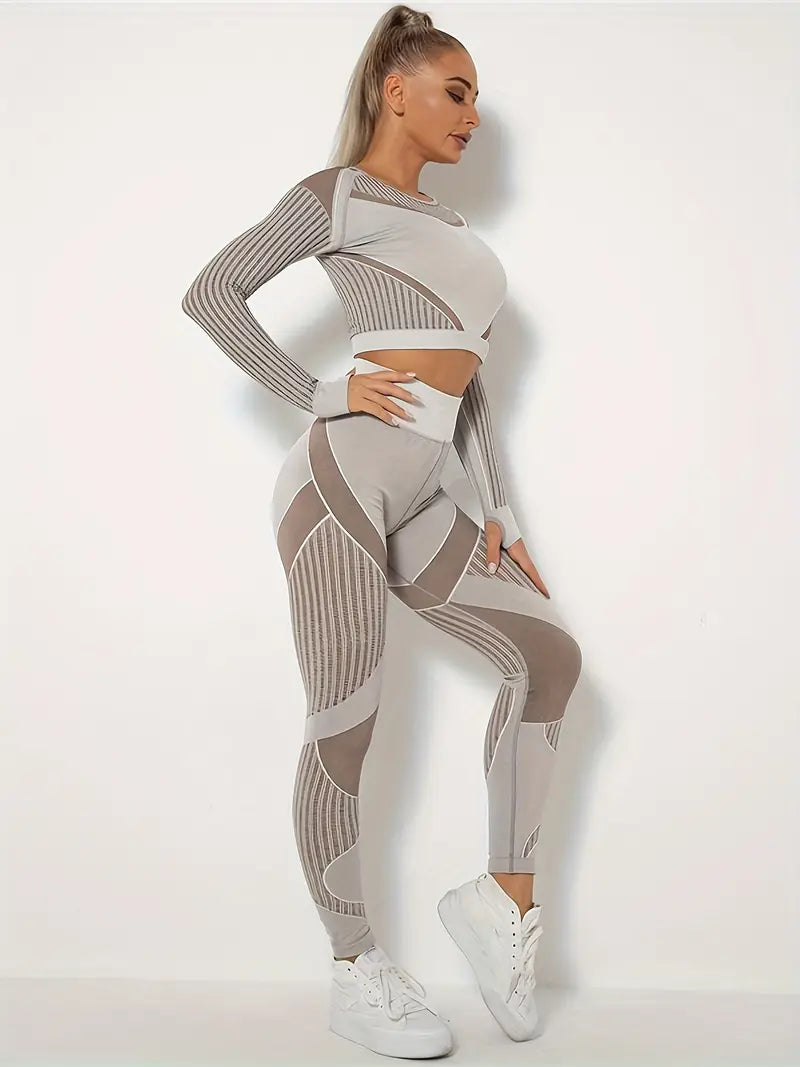 Seamless Knitted Absorbent Yoga Wearsuit
