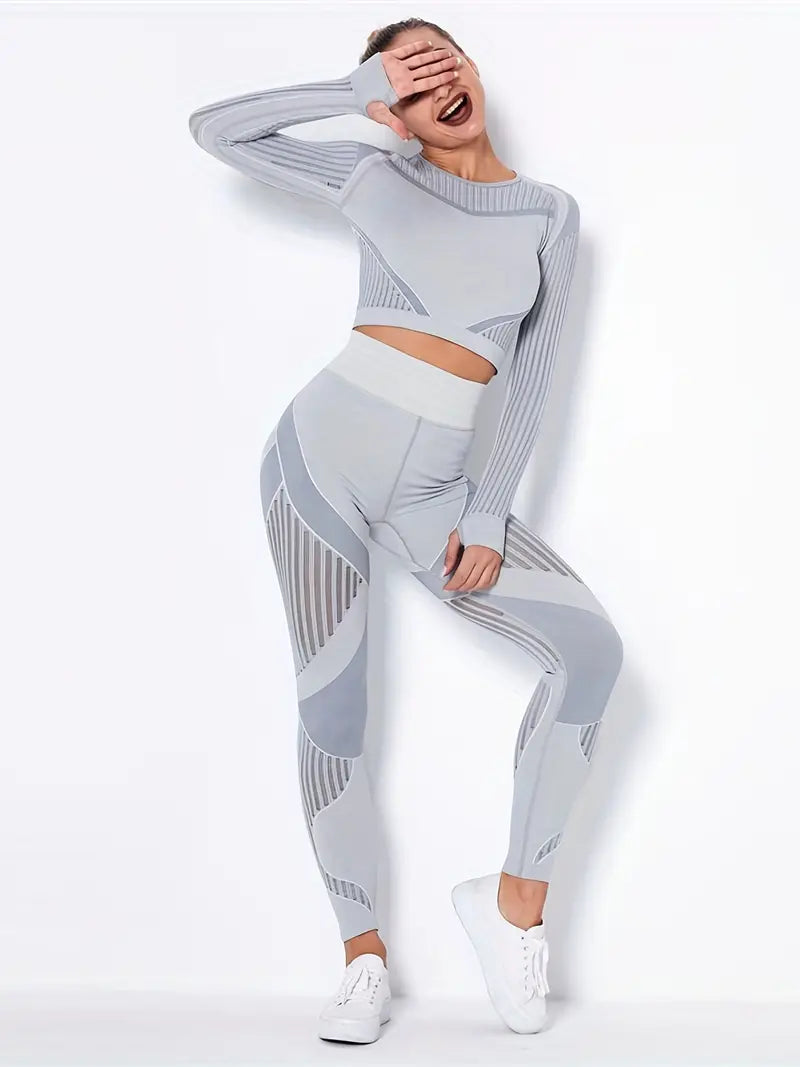 Seamless Knitted Absorbent Yoga Wearsuit