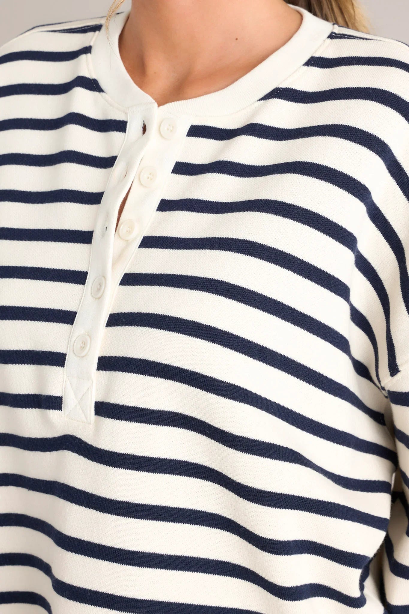Maritime Muse Navy Stripe Pullover and Shorts