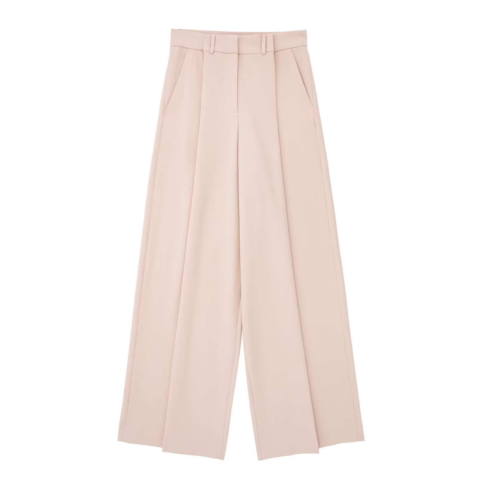 Straight blazer with feathers and trousers