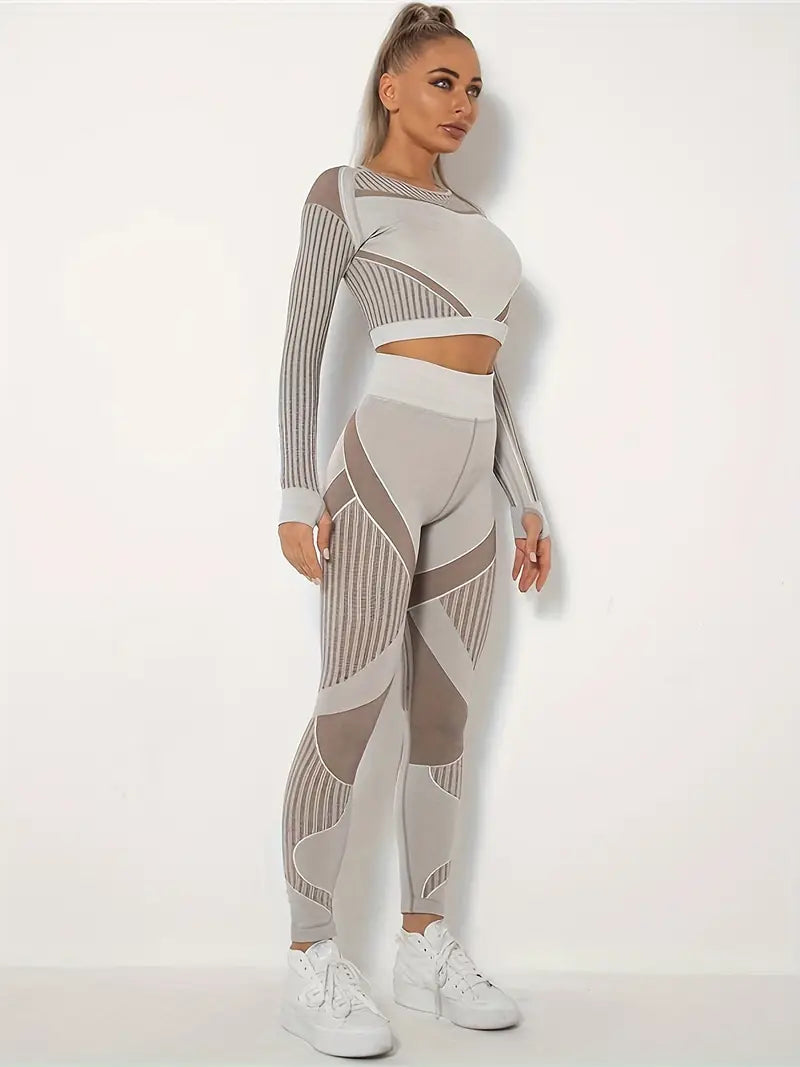 Seamless Knitted Absorbent Yoga Wearsuit