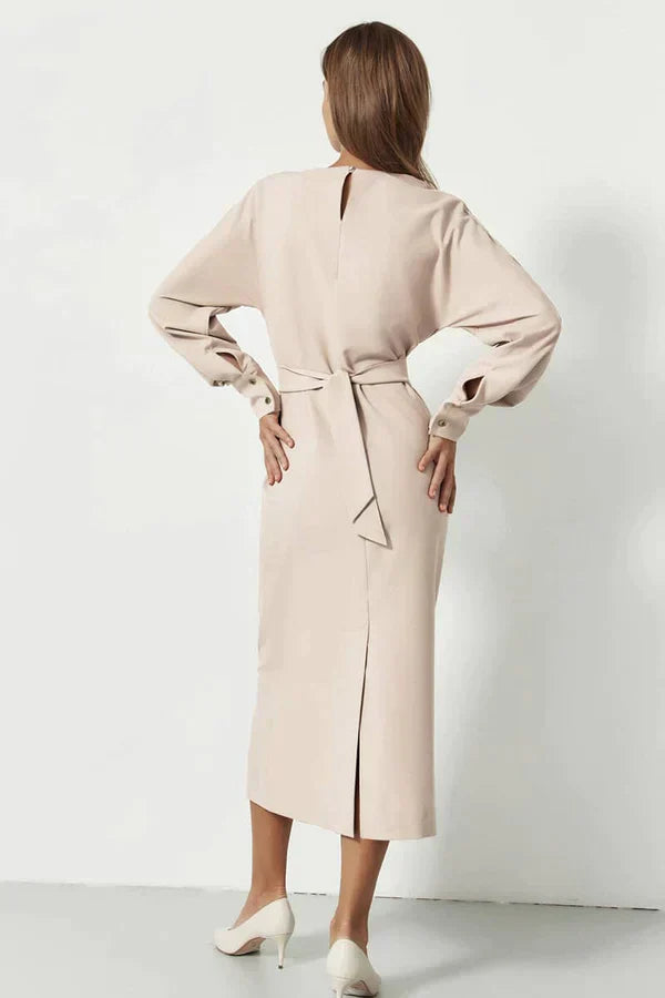 Luxury twisted dress