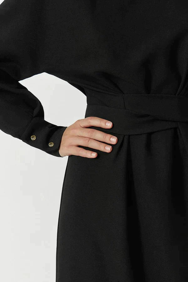 Luxury twisted dress