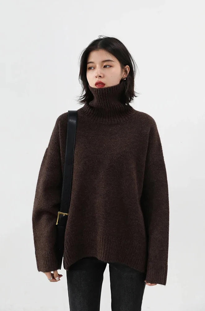 Loose Turtleneck Sweater