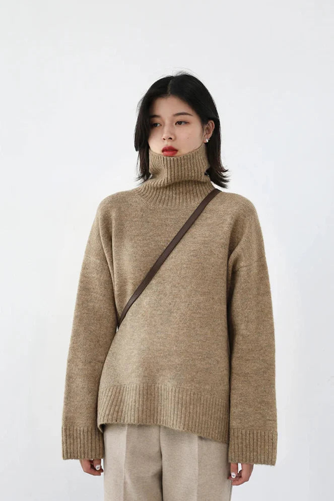 Loose Turtleneck Sweater
