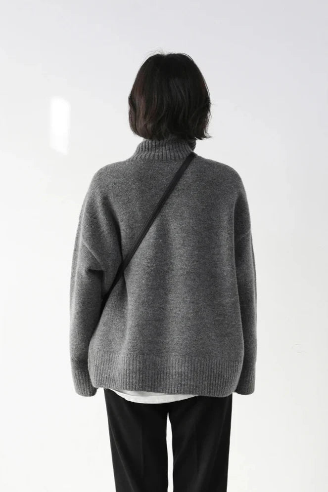 Loose Turtleneck Sweater