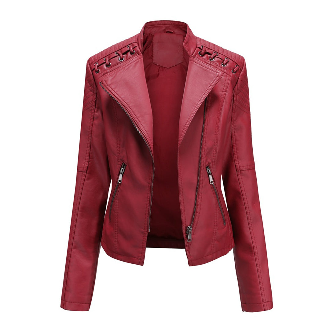 Stylish leather jacket