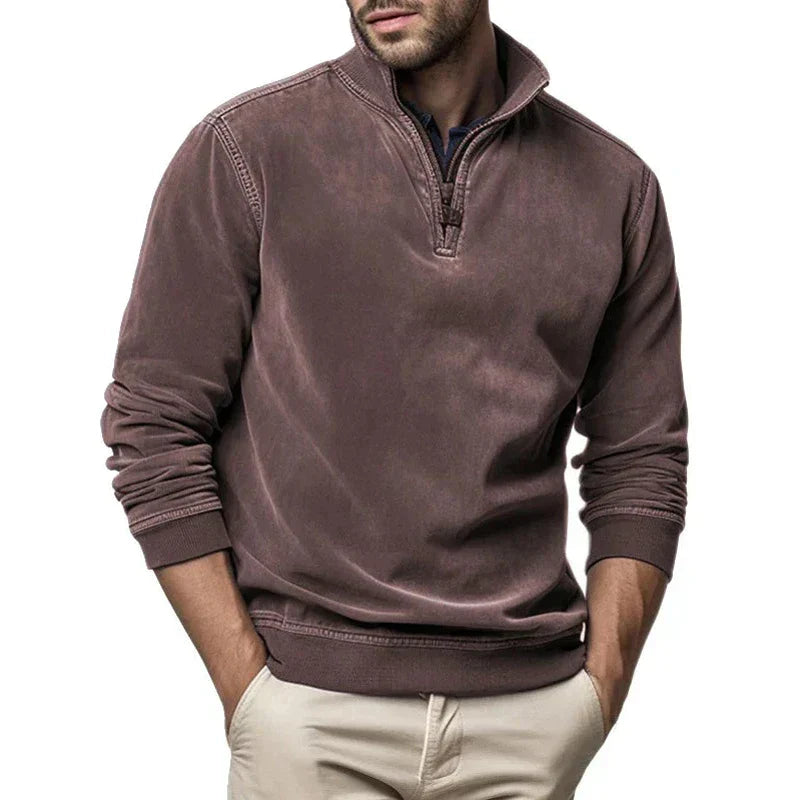 Vintage half zip sweatshirt