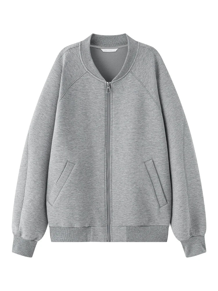 Lightweight Loose Gray Sport Suit