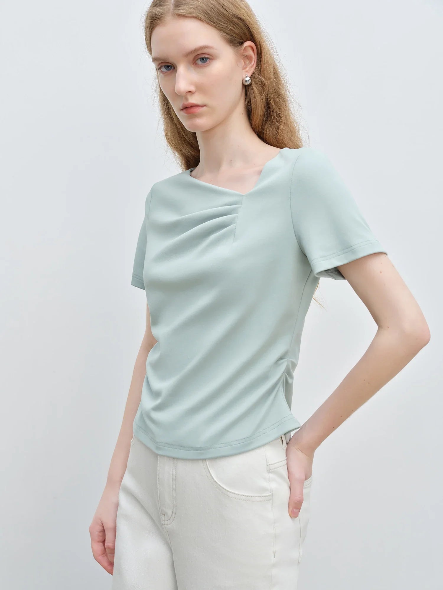 Asymmetric Sleeveless Top