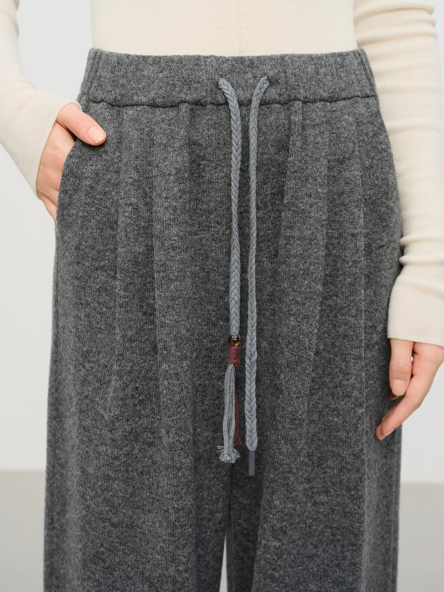 Casual Loose Wool Pants