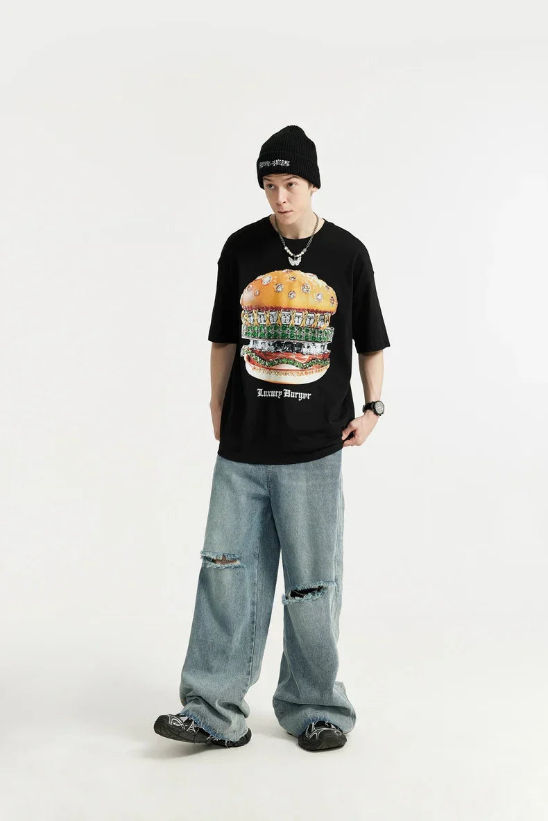 Hamburger Printed T-shirt