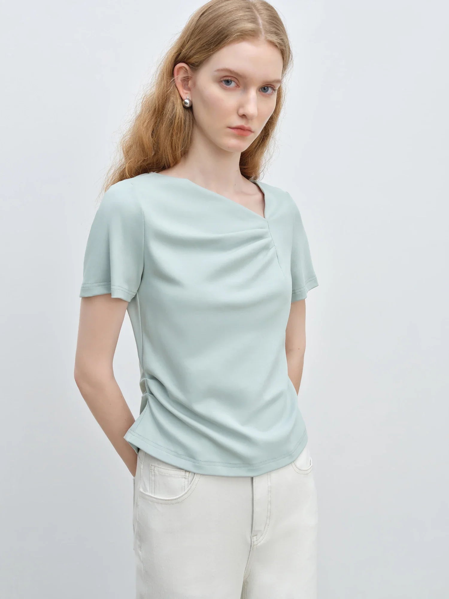 Asymmetric Sleeveless Top