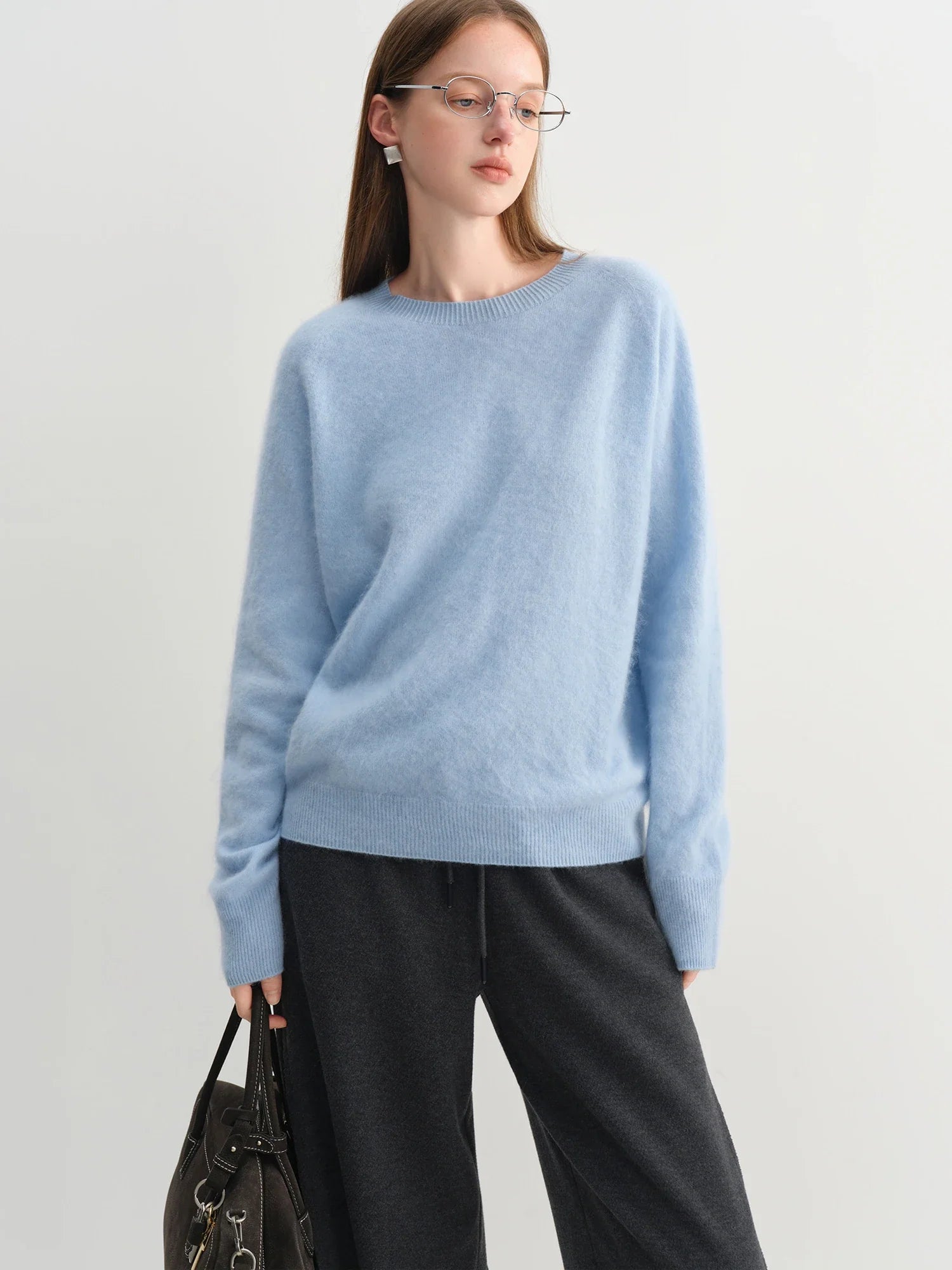 Wool Blend Cashmere  Pullover