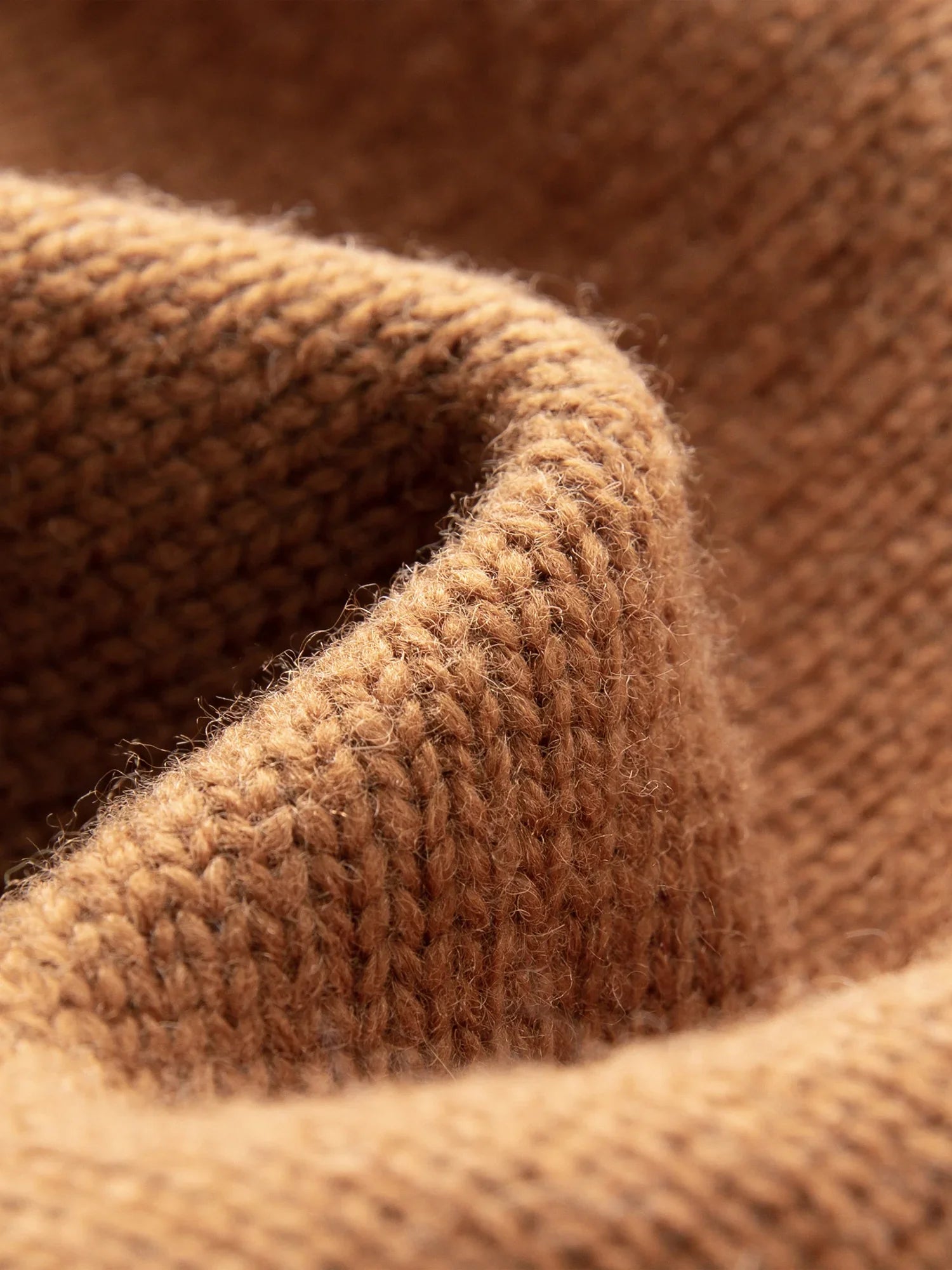 Sleeveless V-neck Wool Vest