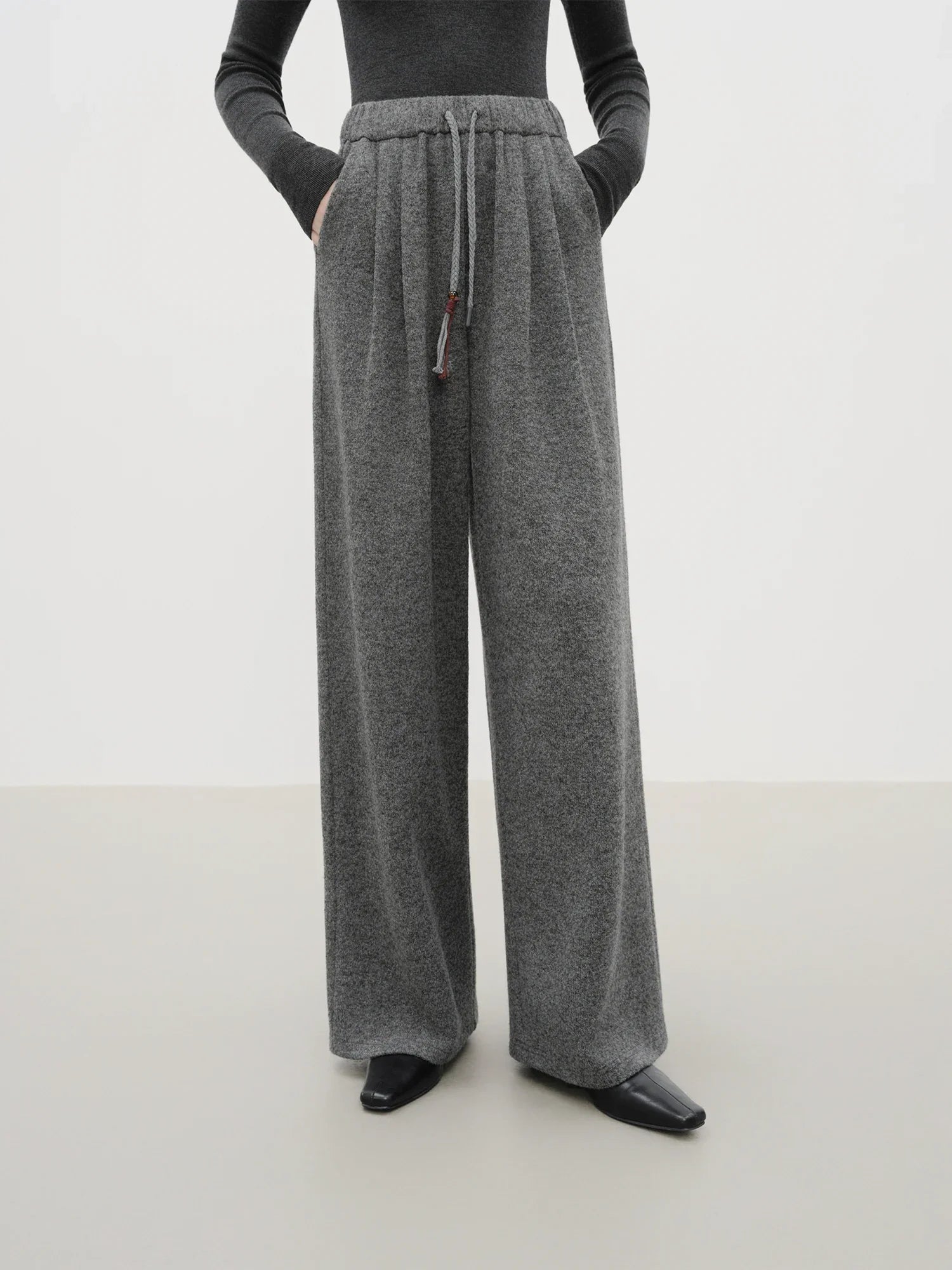 Casual Loose Wool Pants