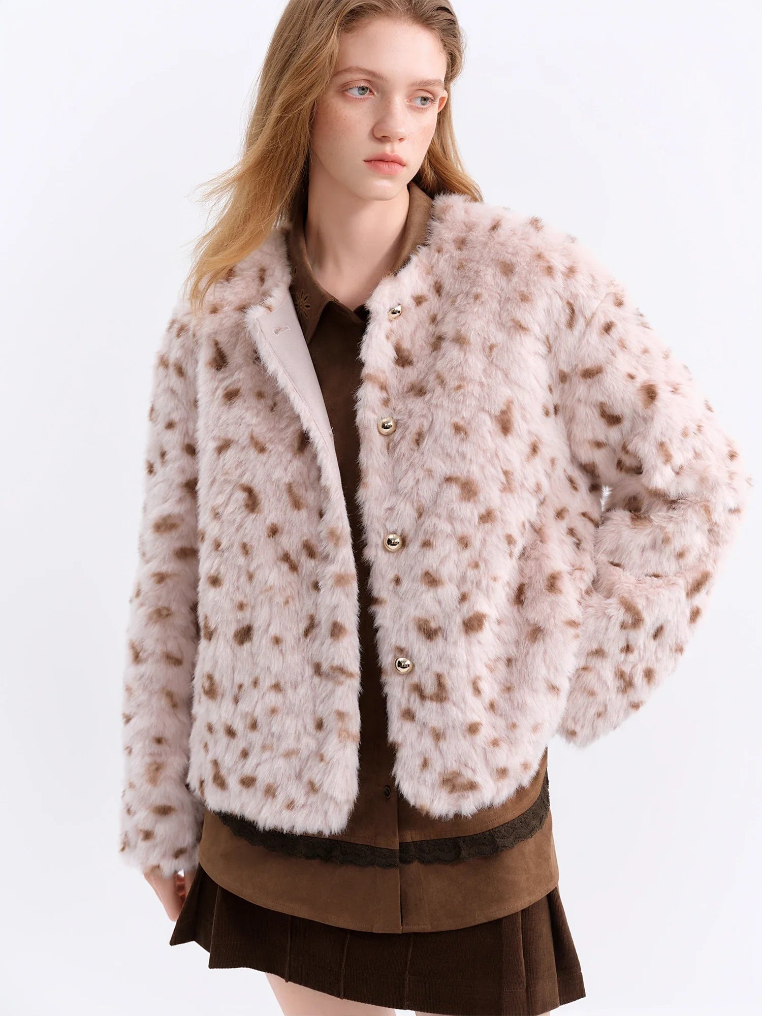 Leopard Fur Jacket