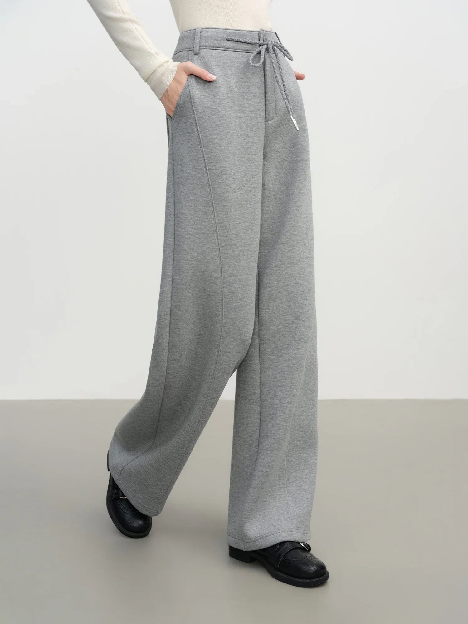 Lightweight Loose Gray Sport Suit