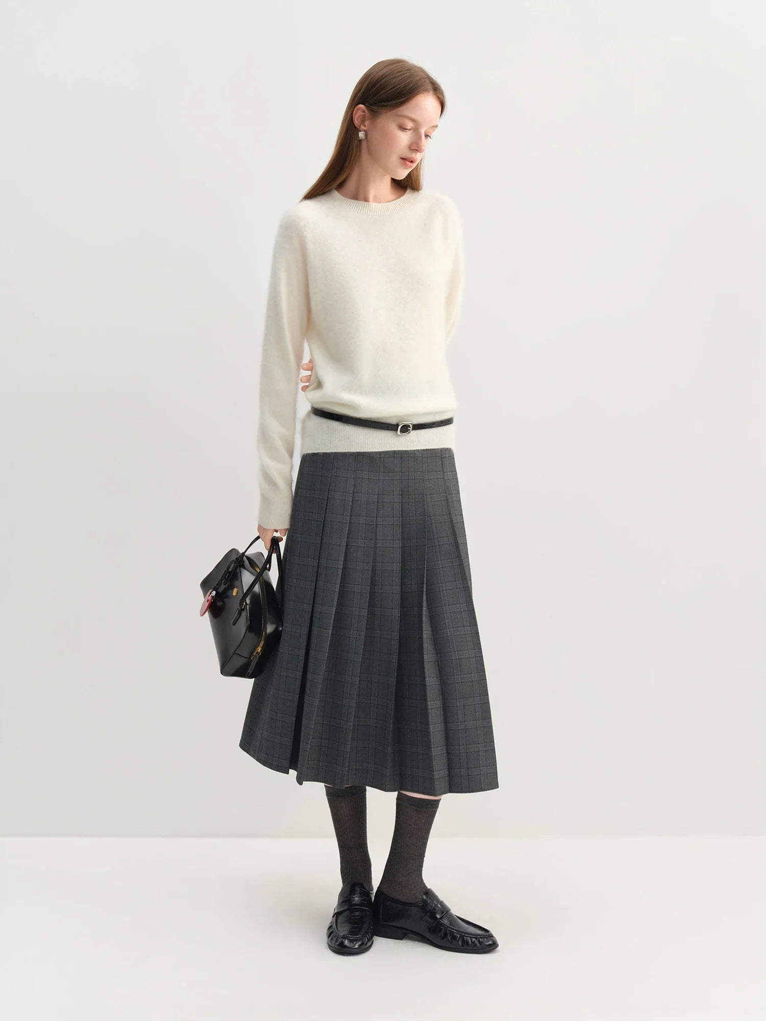 Wool Blend Cashmere  Pullover