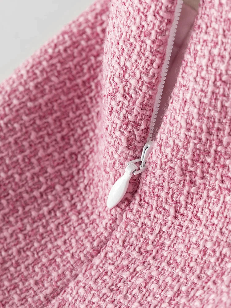 Luxury blazer and skirt set