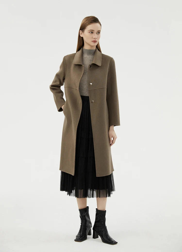 Casual Wool Coat