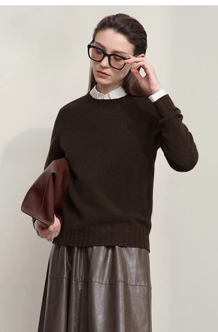 Loose Casual Versatile Wool Sweater