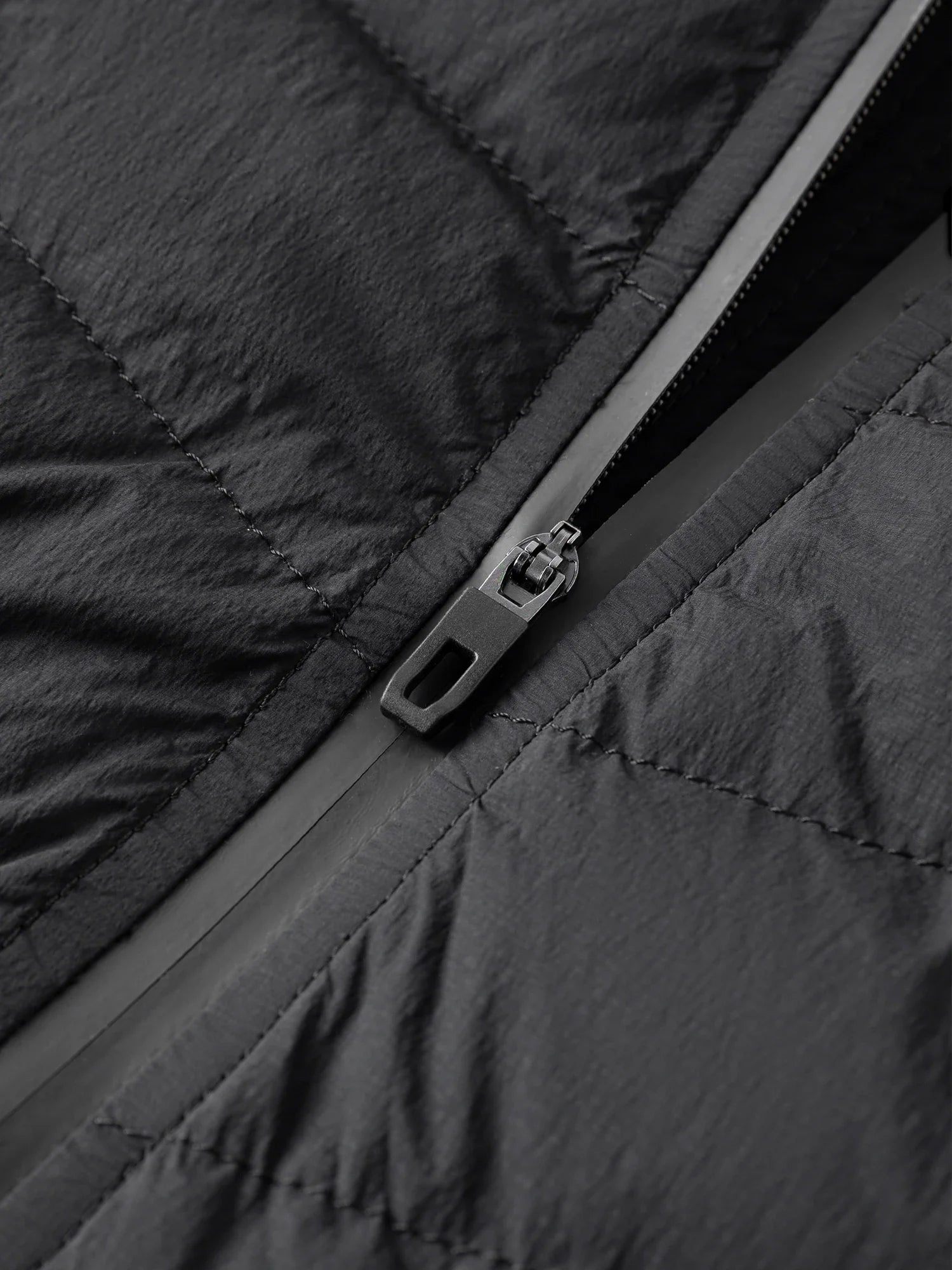 Lightweight Hooded Black Jacket