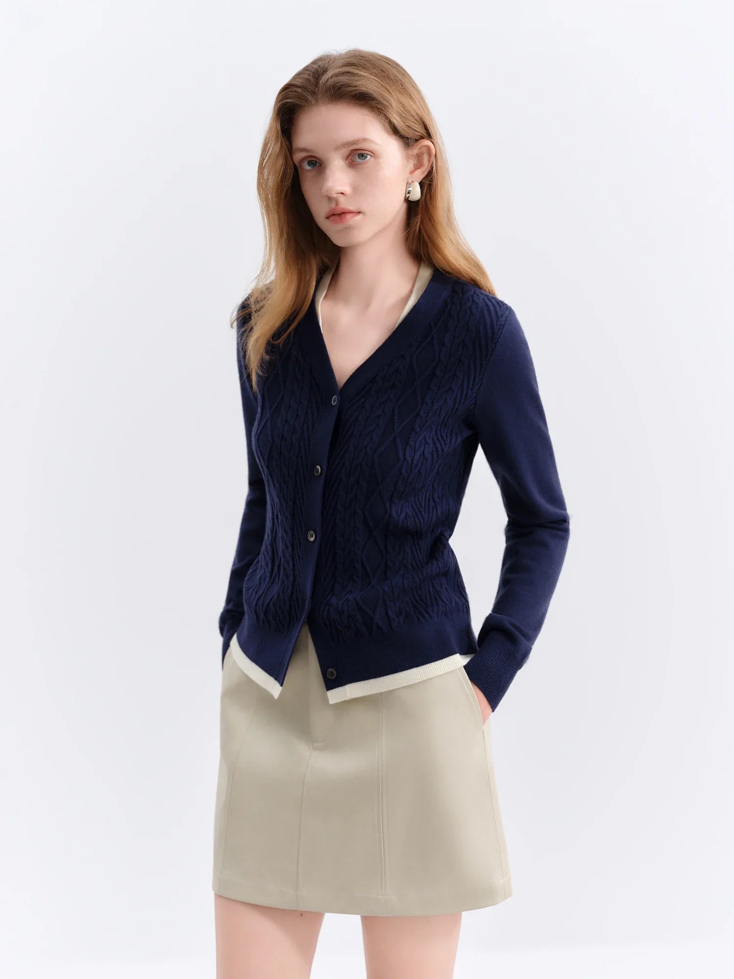 Two-piece Knitted Cardigan