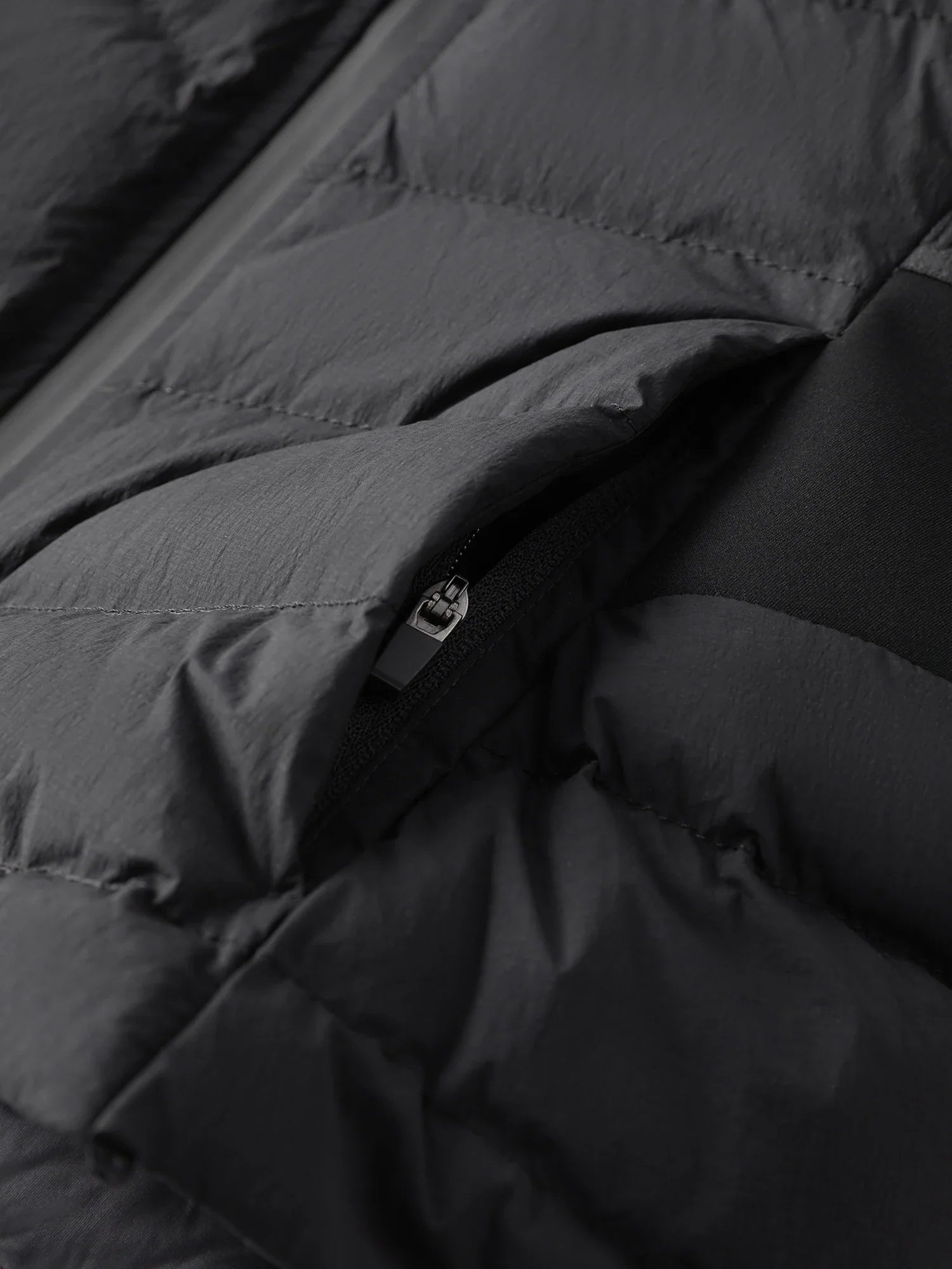 Lightweight Hooded Black Jacket