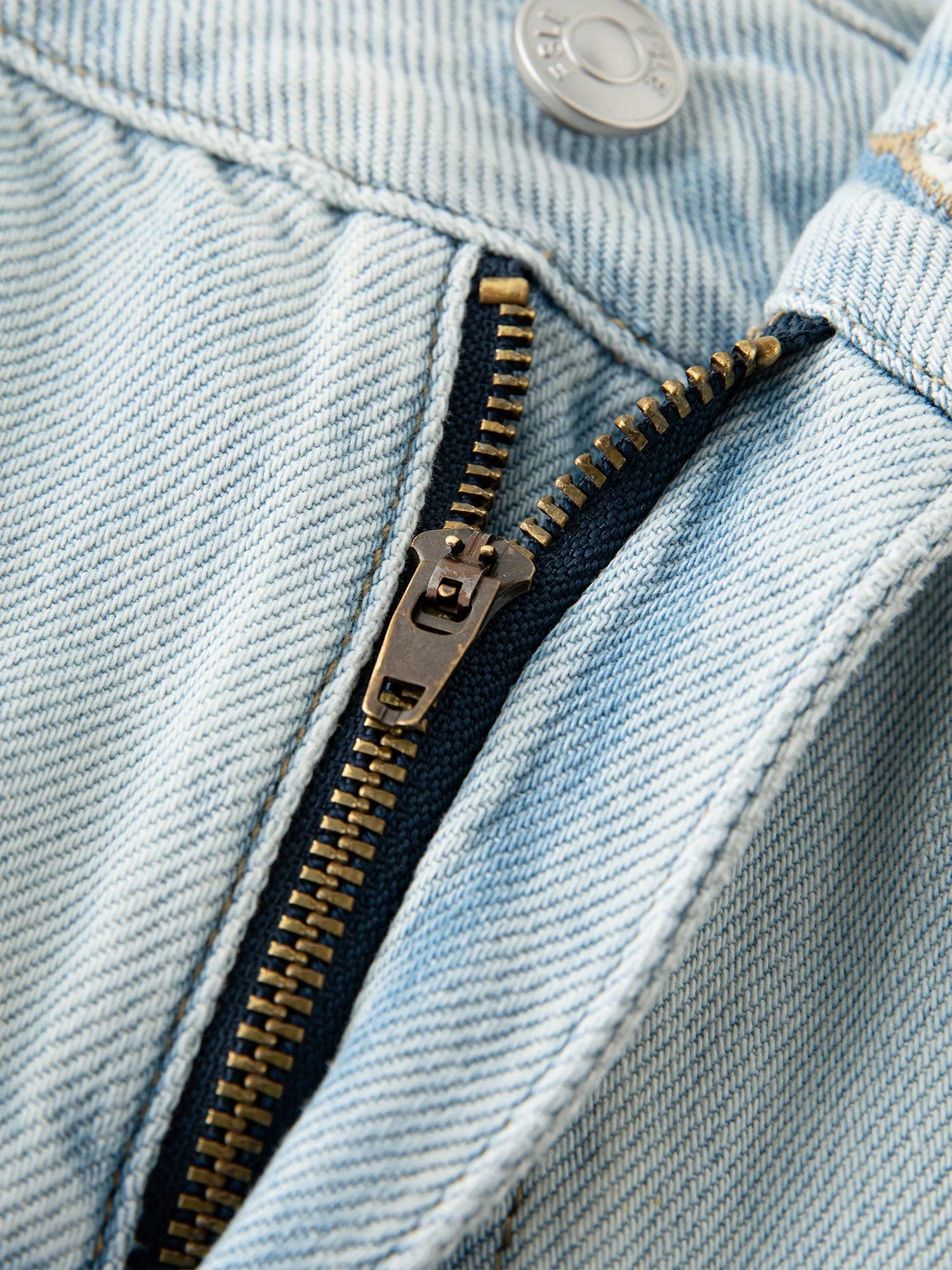 High Waist Straight Jeans