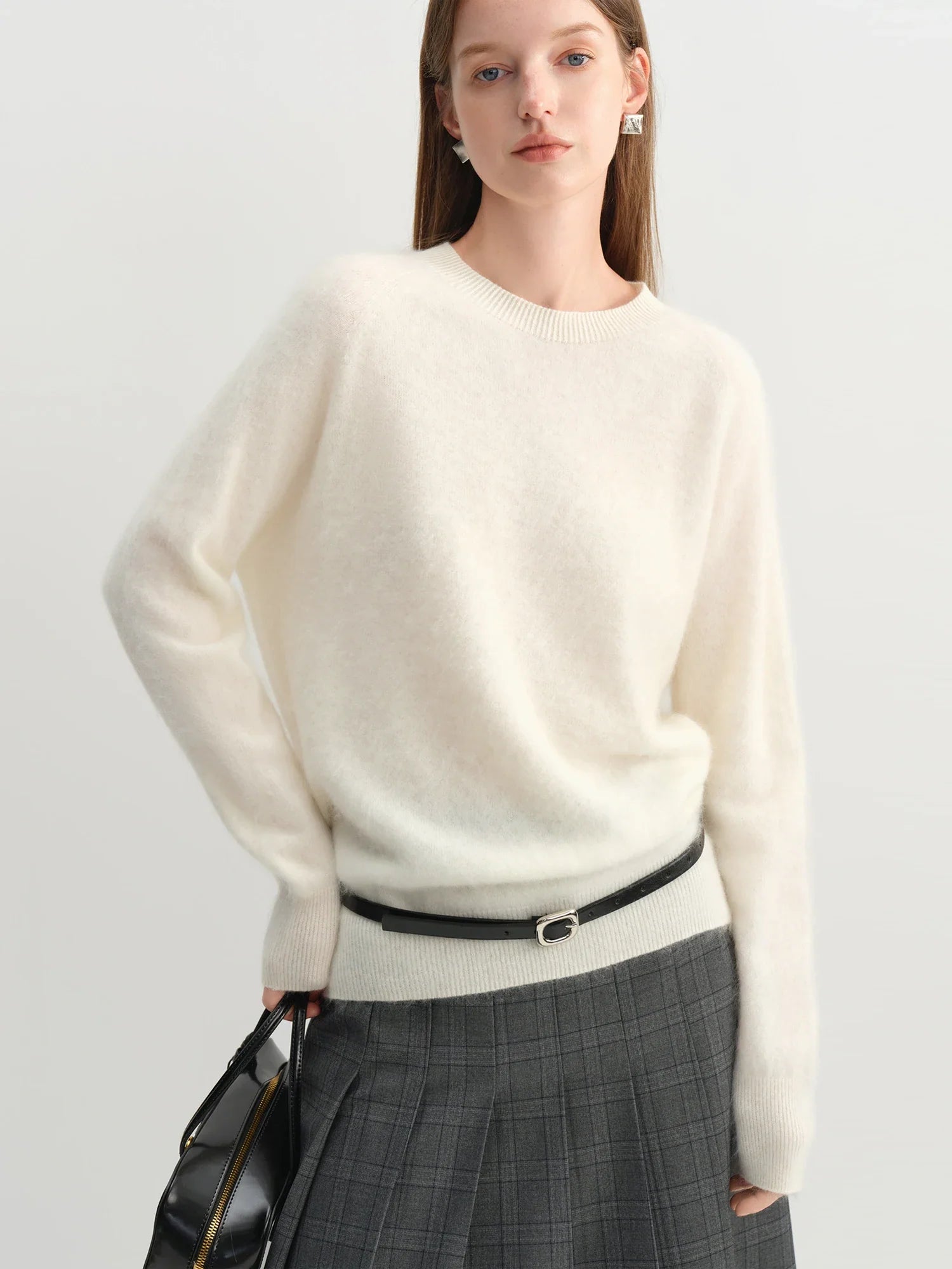 Wool Blend Cashmere  Pullover