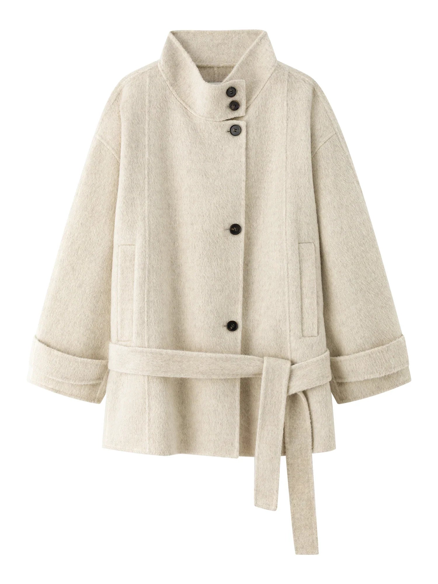Double-faced Wool Small Coat