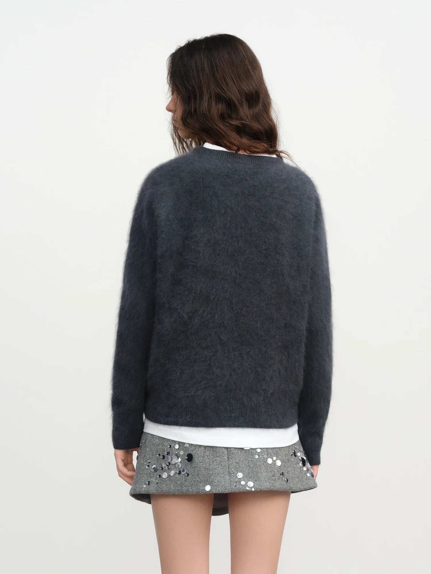 Wool Blend Cashmere  Pullover
